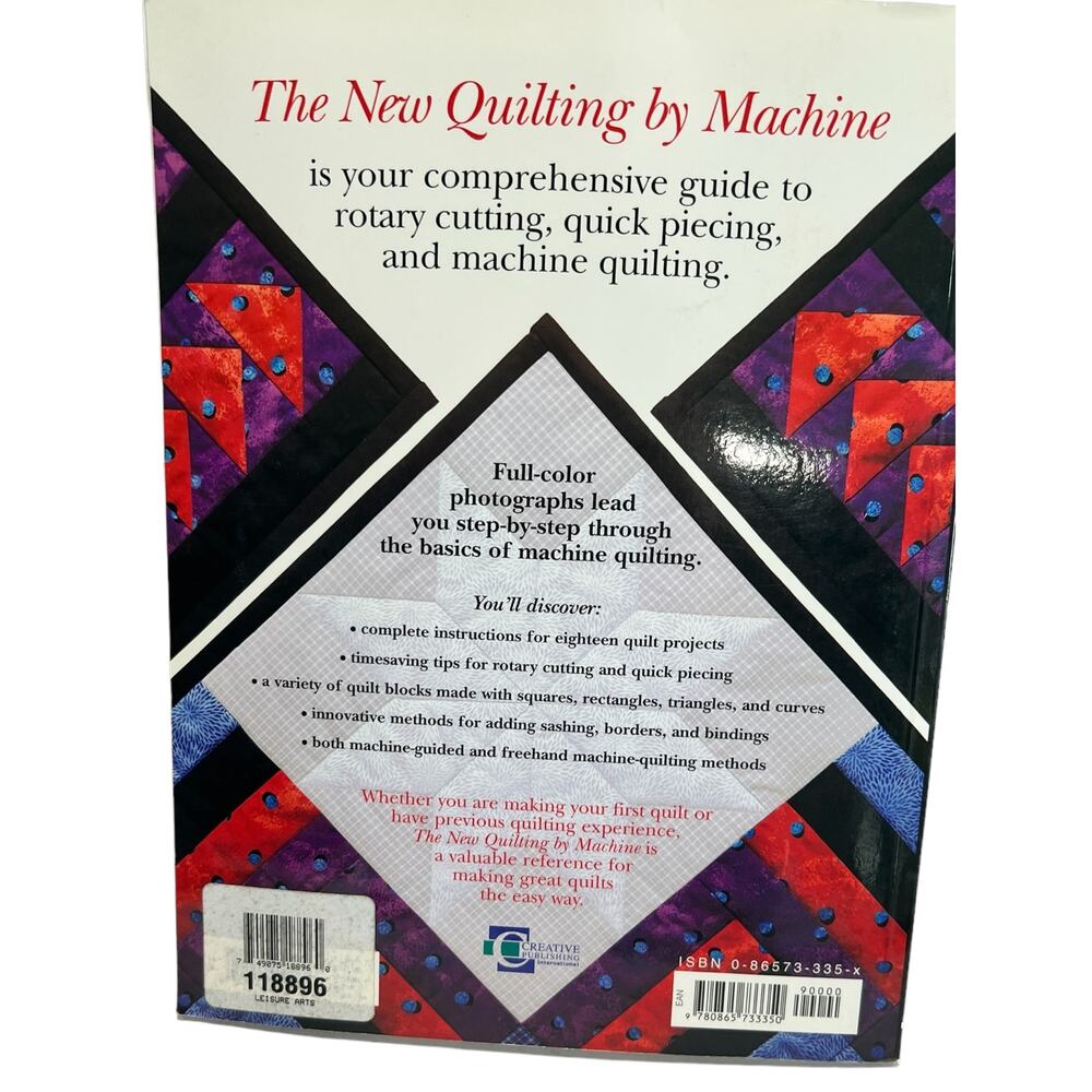 Singer Quilting By Machine Comprehensive Step by Step Book w Color Photos Sewing - Picture 2 of 5